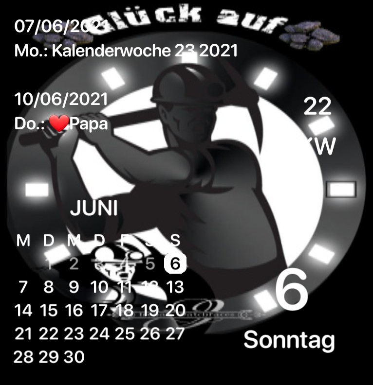 Kalender Bergmann 