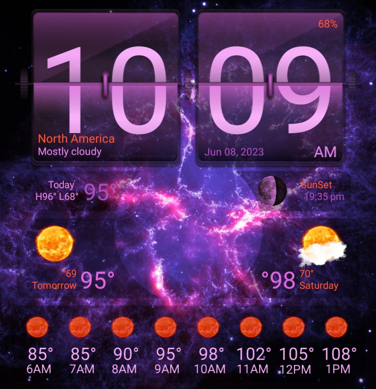 nebula flip clock copy