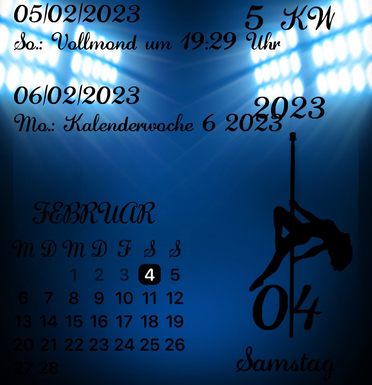 Kalender Pole Dance 
