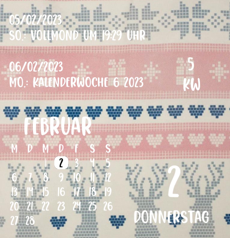 Kalender North Pattern 1
