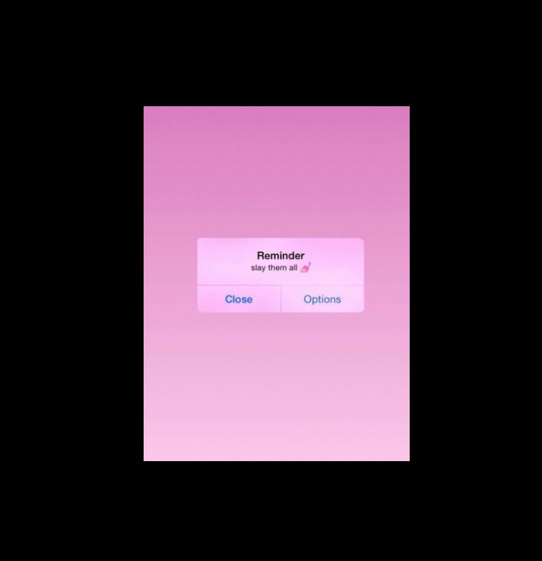 pink message 