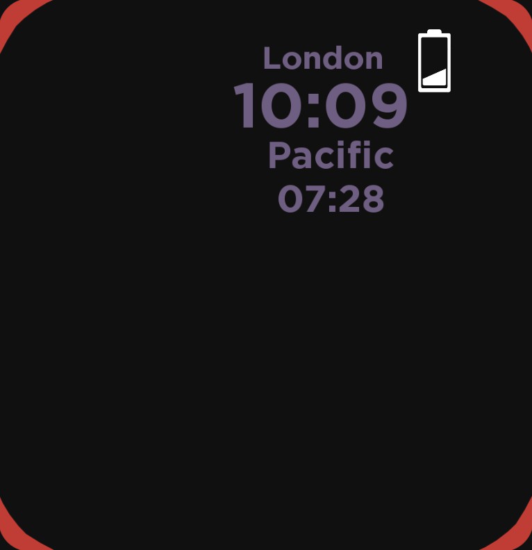 Time and Battery
