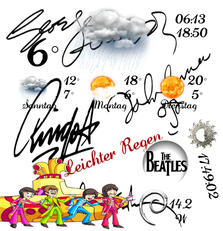 Widget Wetter The Beatles  2