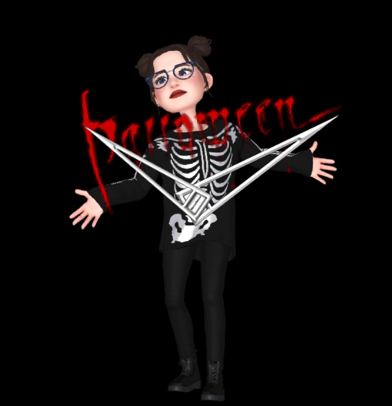 Clock Ich Halloween Dim  