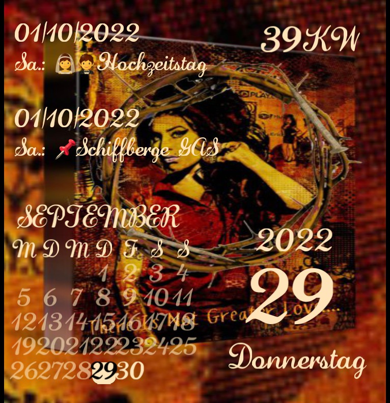 Kalender Amy Greater Love 
