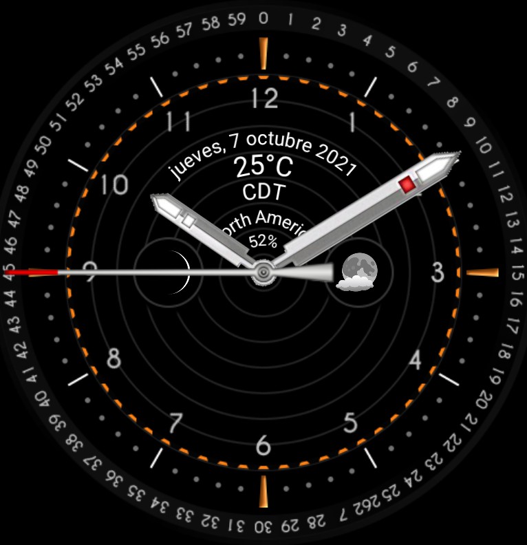 Futuristic Clock