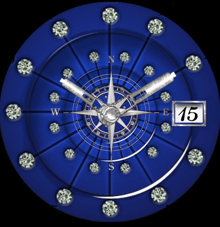 Clock Diamond Way 