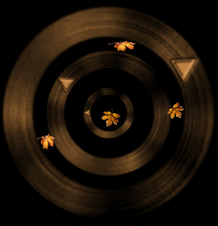 Clock  Autumn Design 1