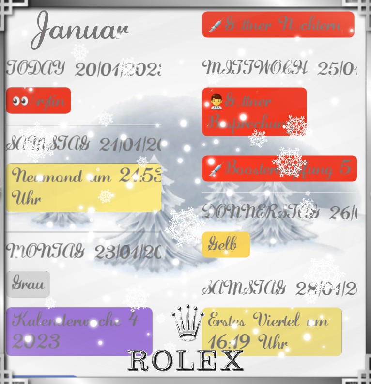  Termine  R...x  Winter 