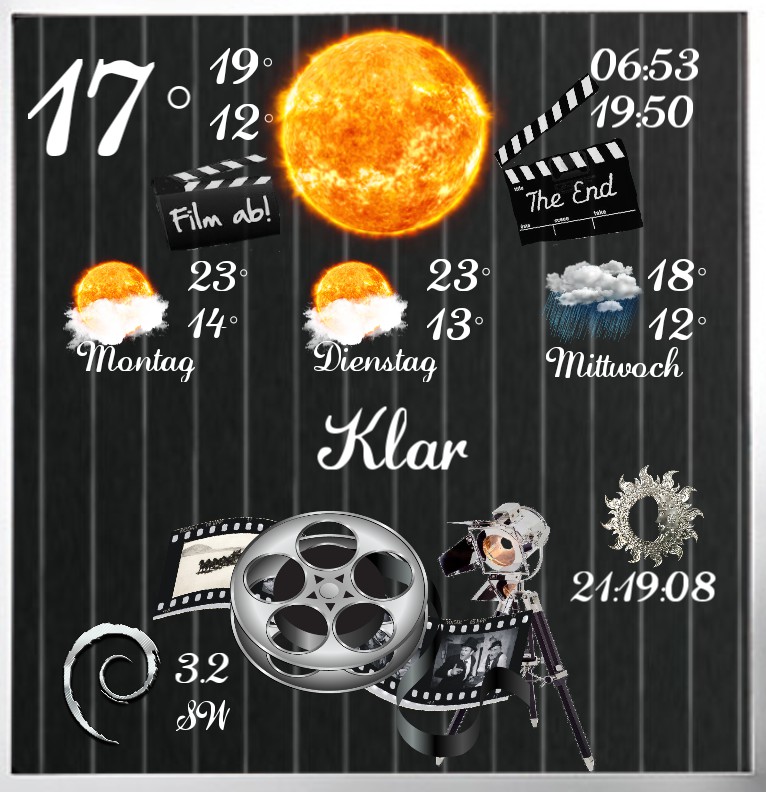 Widget Wetter Cinema 