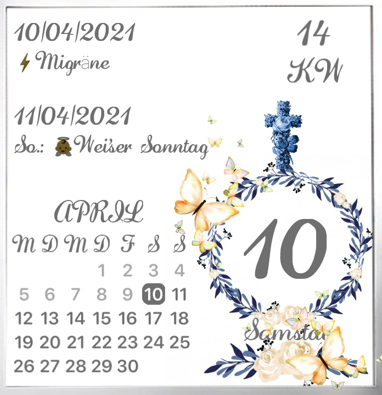 Kalender Pfingsten  1