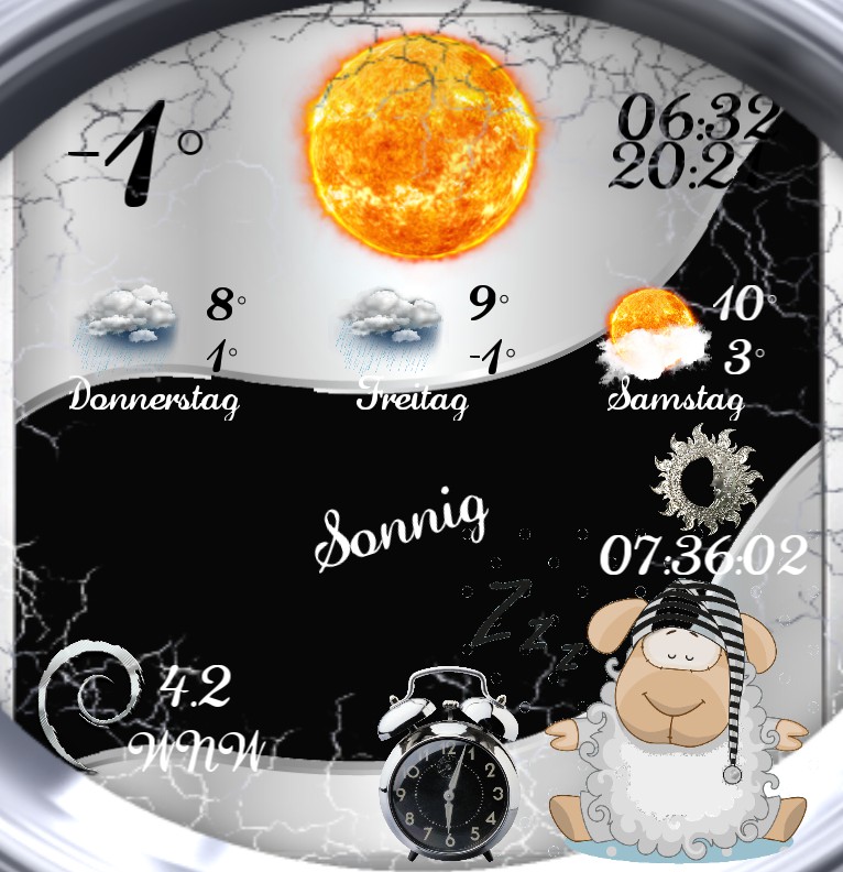 Widget Wetter Sleep Sheep 