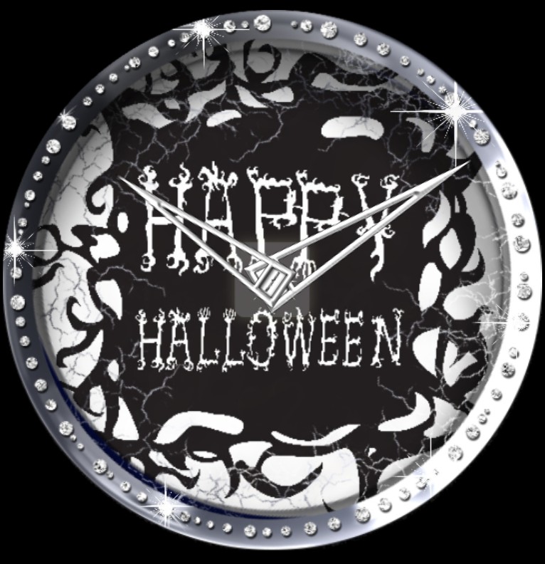 Clock Halloween 