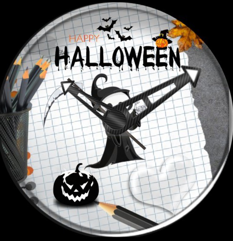 Clock Halloween Notizen