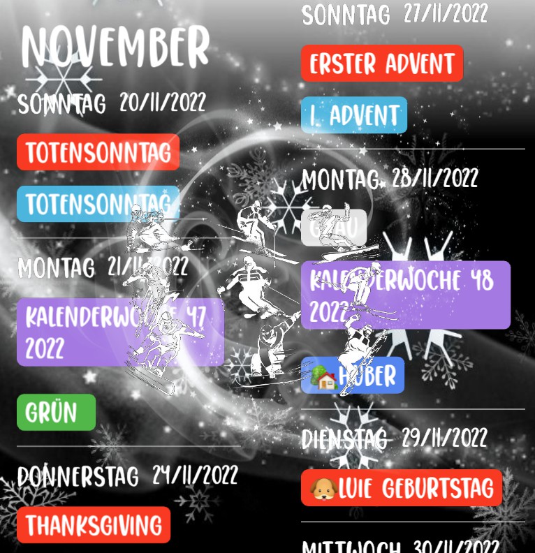Agenda Ski Snowboard 