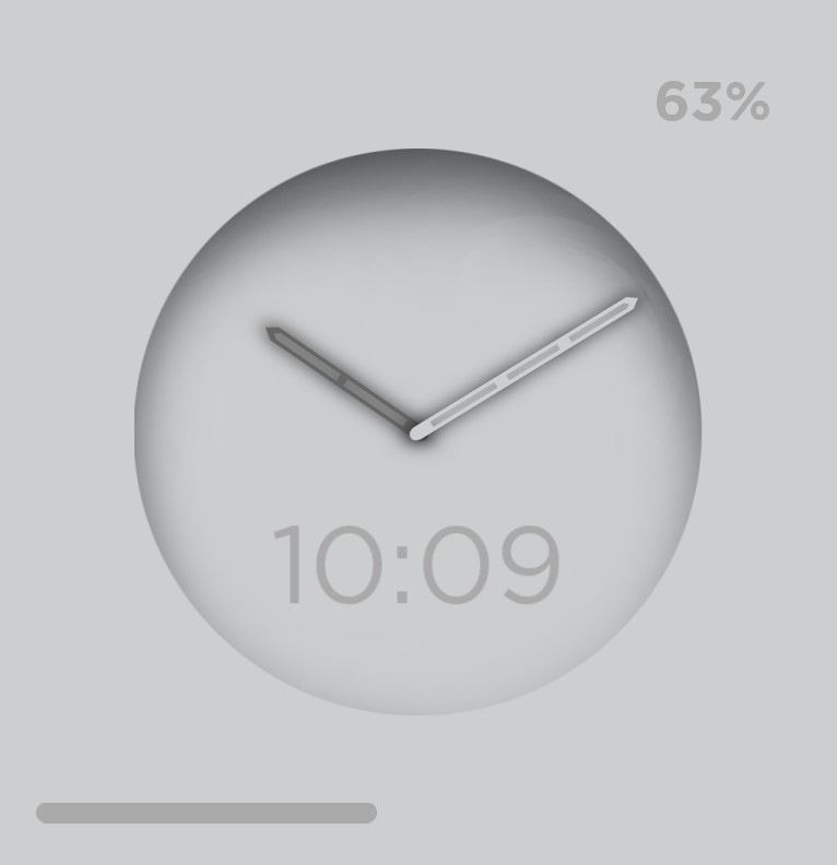Minimalist Widget