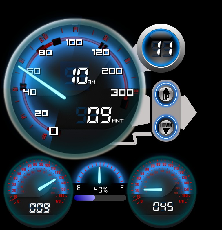Turbo Speedometer