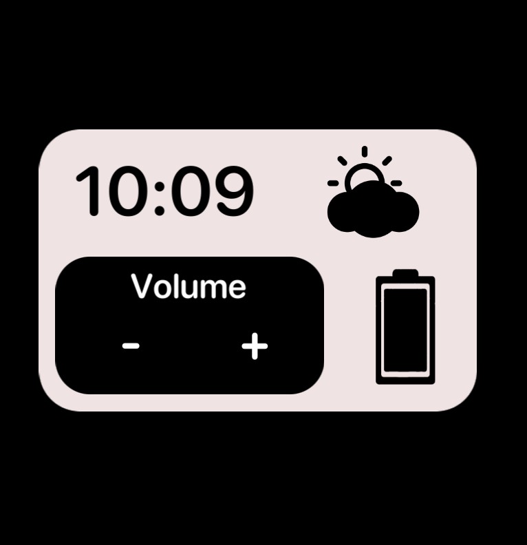 hour weather volume and battery 