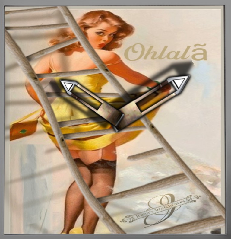 Ohlala Clock