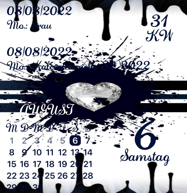 Kalender Farbtropfen 
