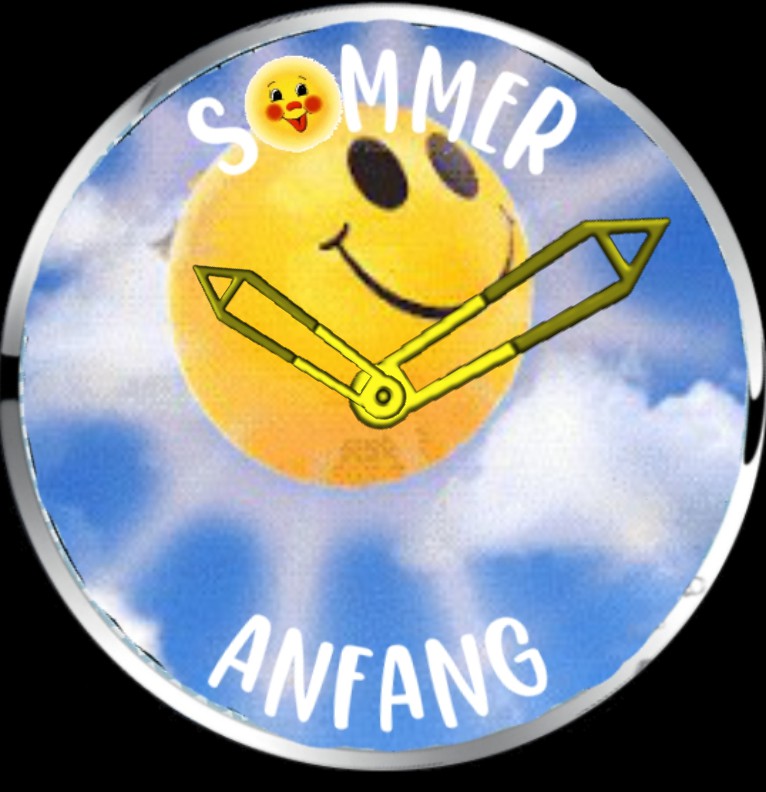 Clock 1 Sommeranfang 