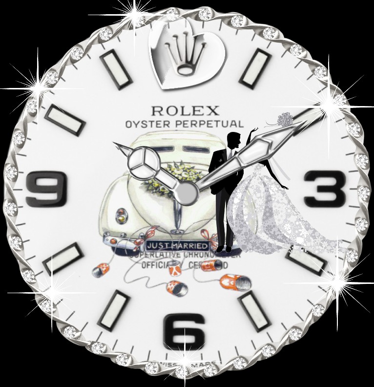 Clock R...x Hochzeitstag  tranz