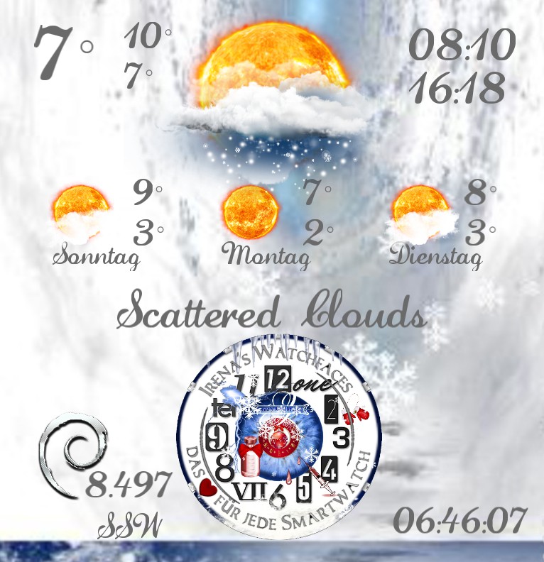 Widget Wetter Signo AMD  Christmas 
