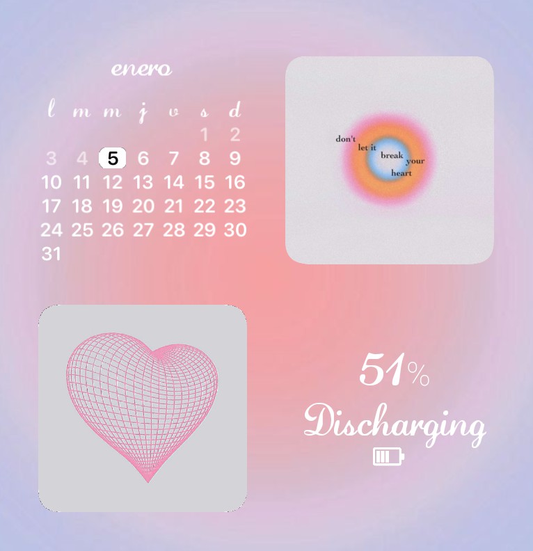 calendary, battery level & tap action of YouTube and Google Play 