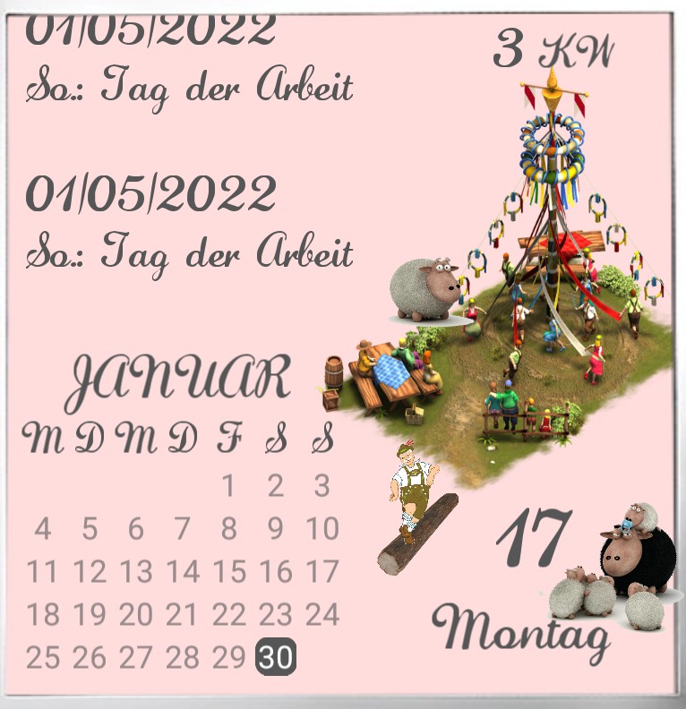 Kalender Tanz in den Mai  