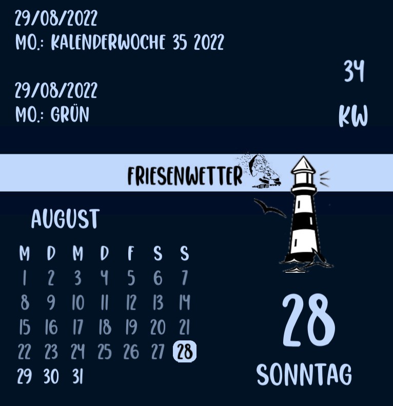 Kalender Friesenwetter 1 Ucolor 