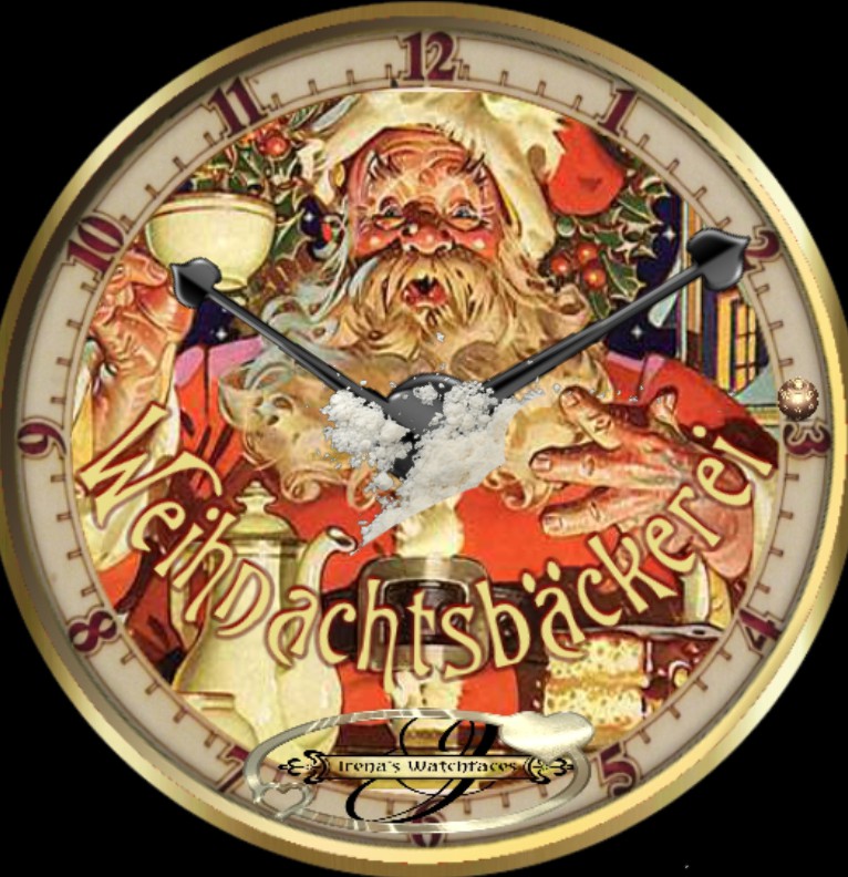Clock Weihnachtsbckerei 