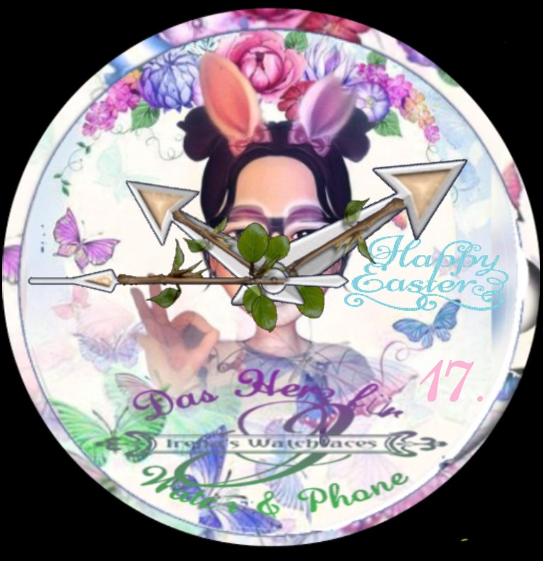 Clock 1 Easter AR Emoji 