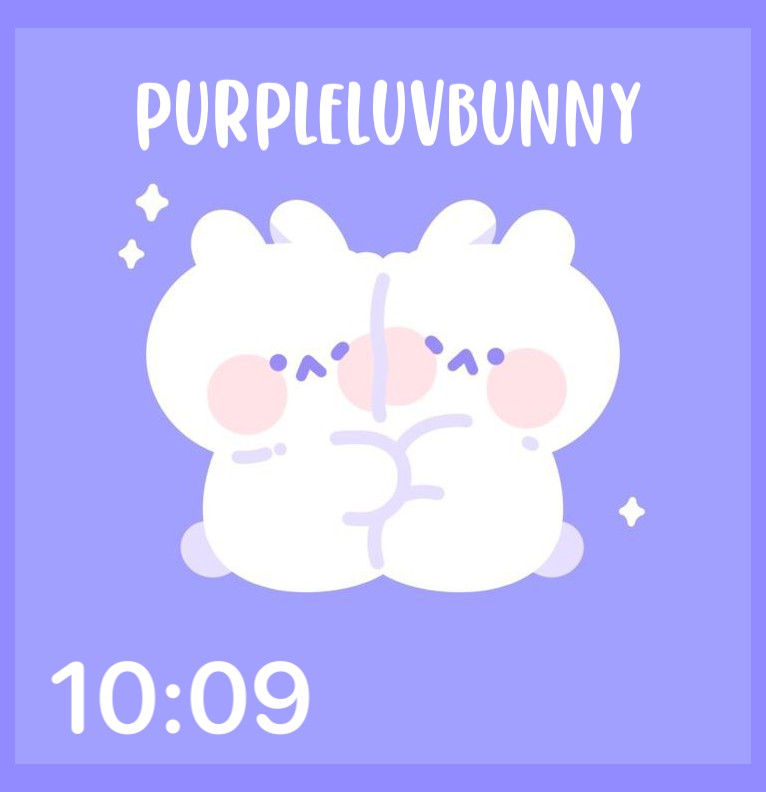 Purple bunny