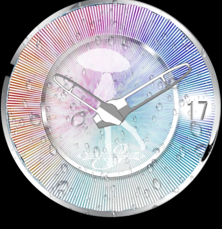 Clock Rain Batik  