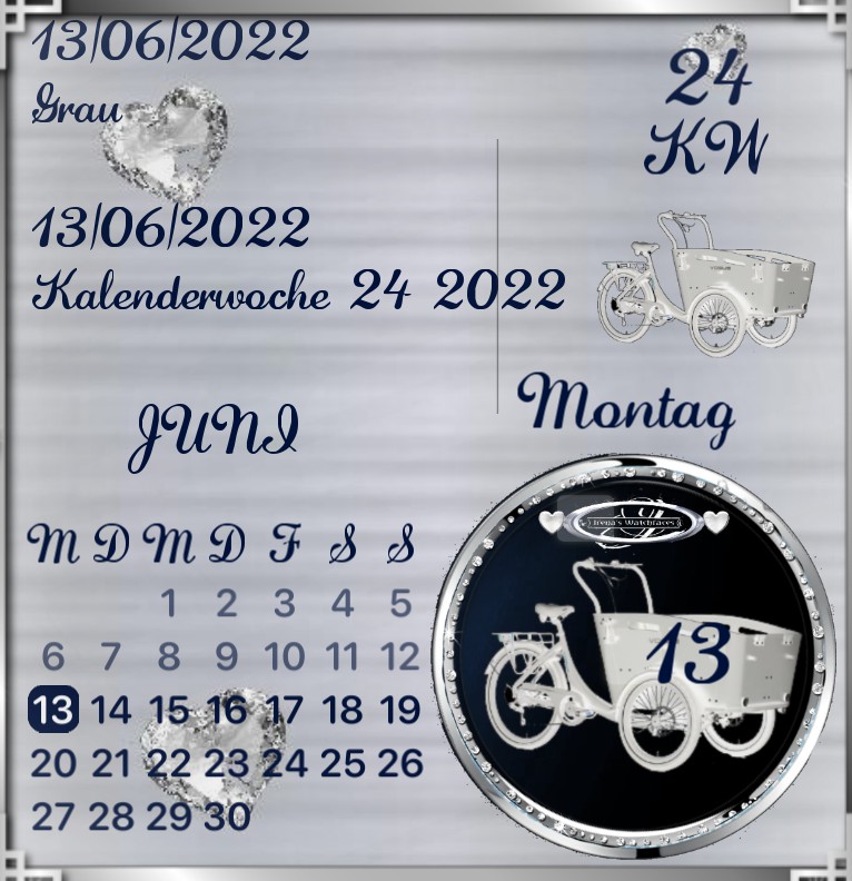 Kalender Lastenfahrrad 