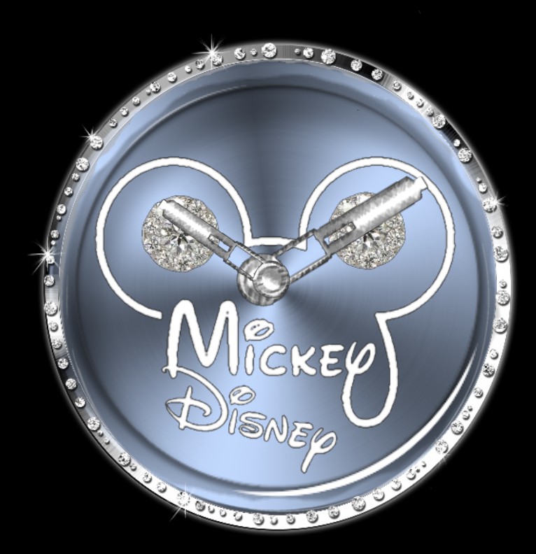 Clock Mickey Luxus 1