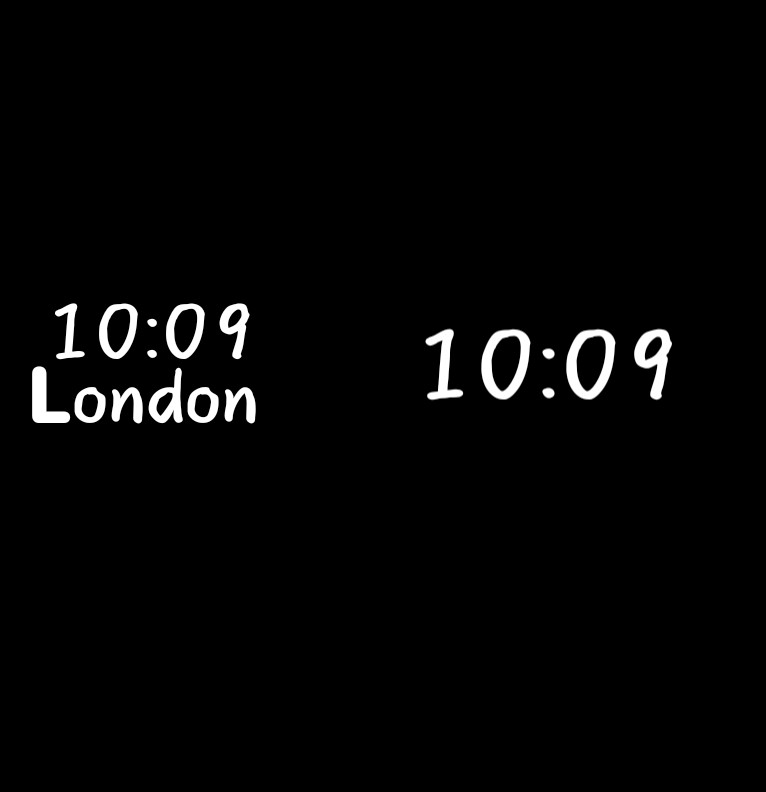 Dual Clock - Cath