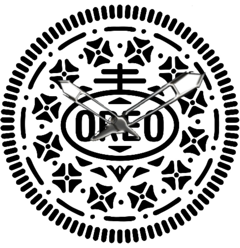 Clock Oreo 1