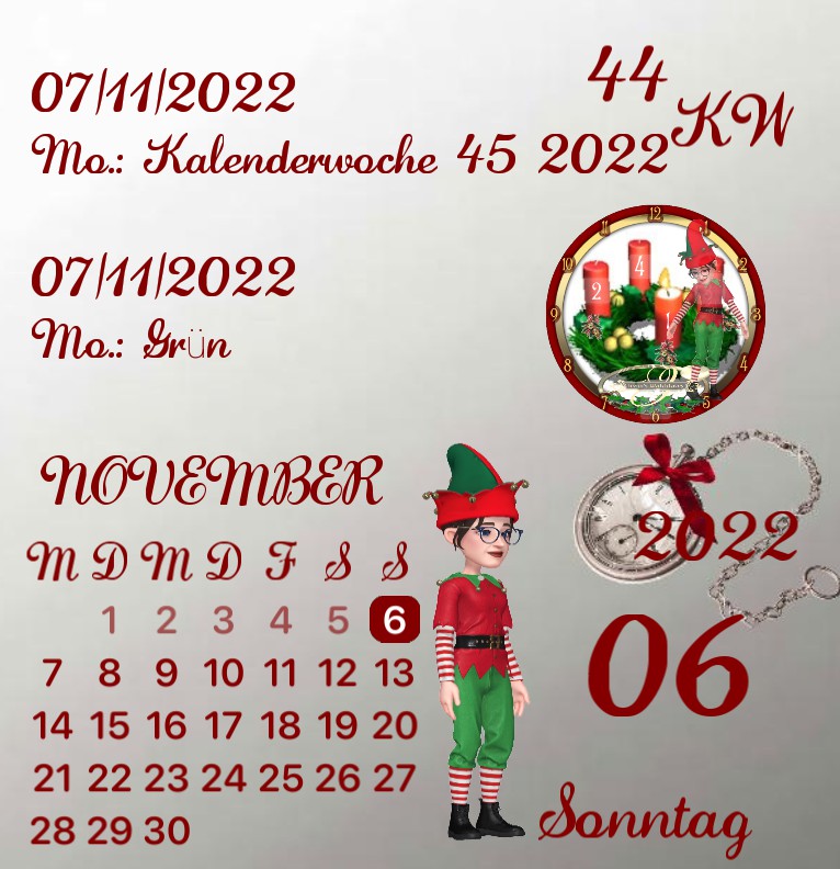 Kalender Adventskranz 1