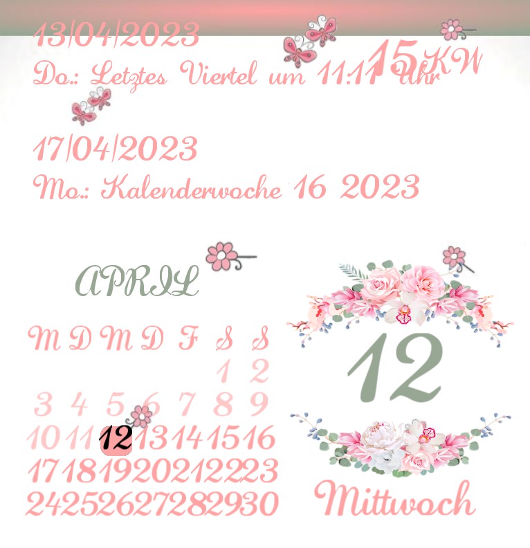 Kalender Pfingsten 