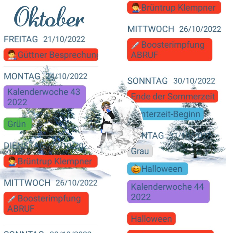 Termine Ich Winter 