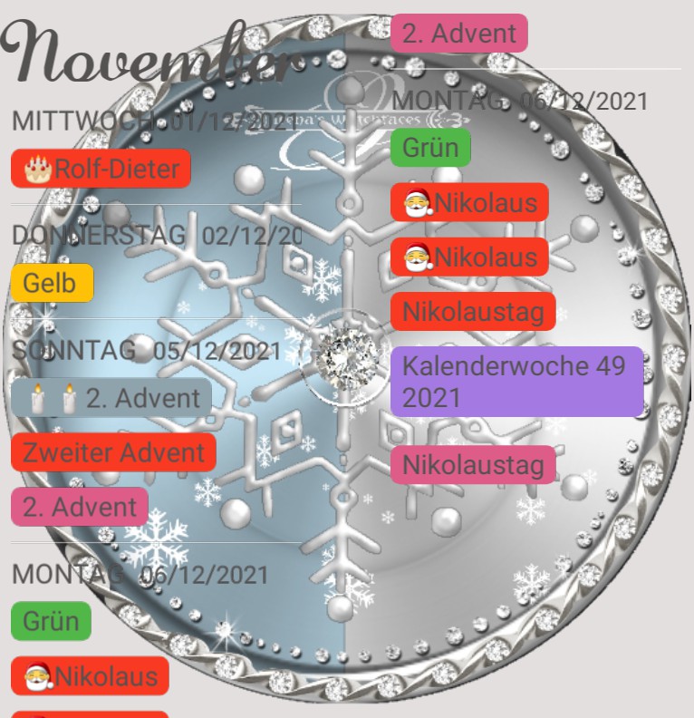 Termine Winter Slider