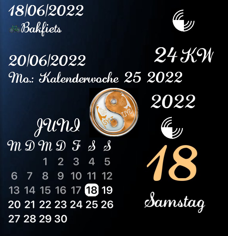 Kalender Sylter Yin  Yang 