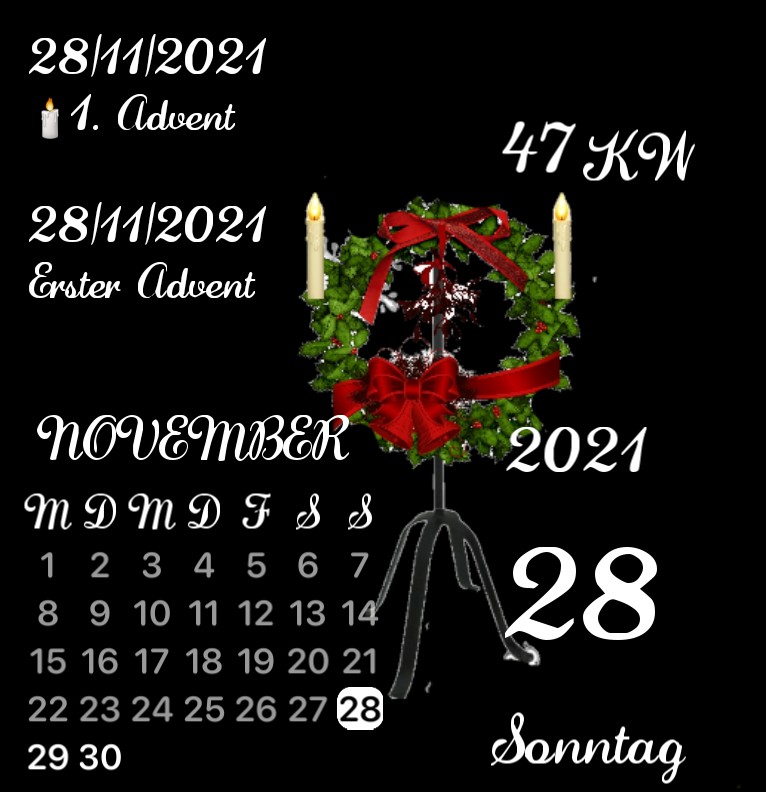 Kalender Advent  2