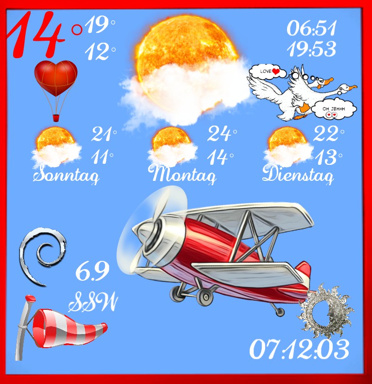 Widget Wetter Loveairline  