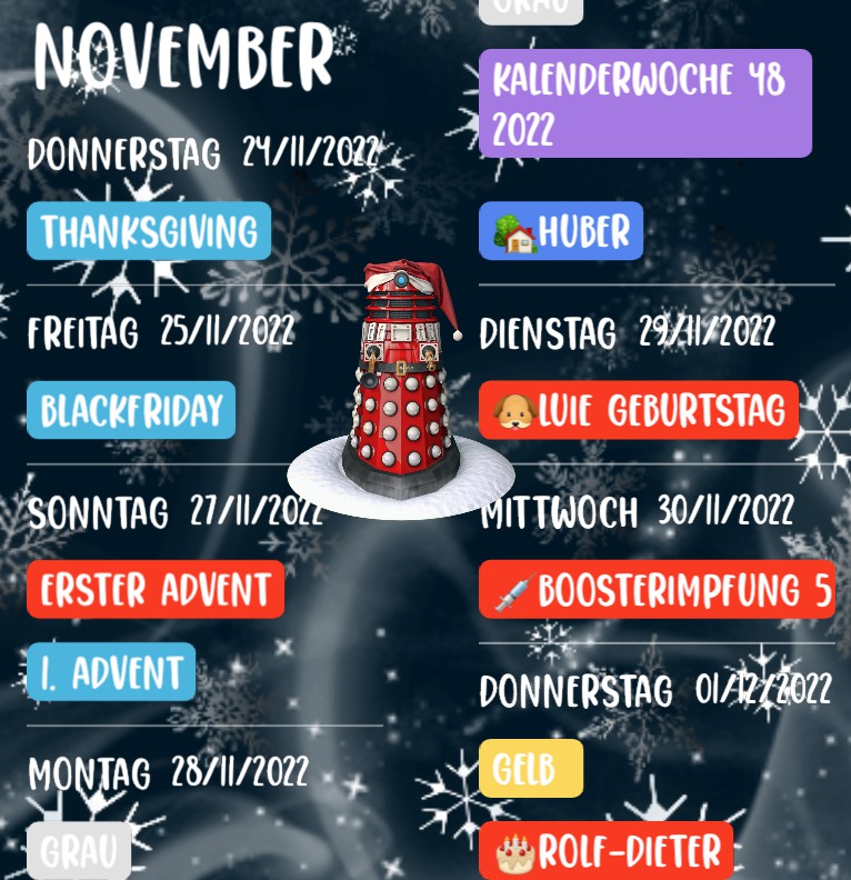 Agenda Christmas Lighthouse  