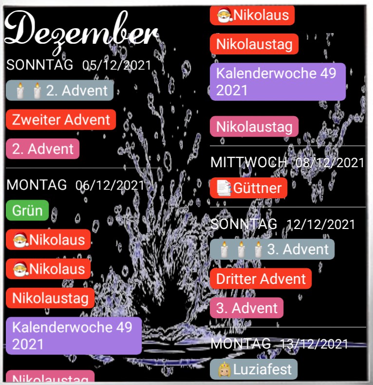 Termine Schietwetter 
