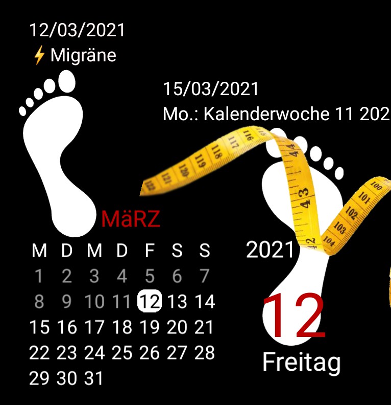 Kalender Serie Waage