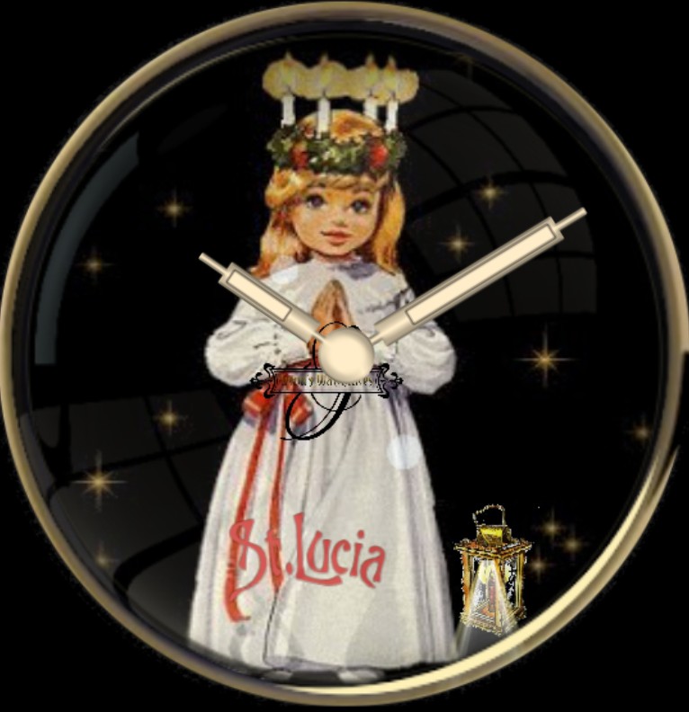 Clock Luciafest 