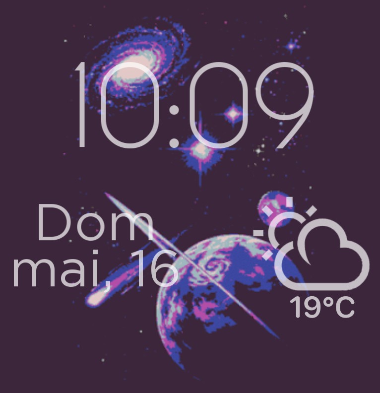 Galaxy Widget